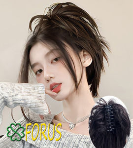 Búi tóc giả phong cách hiphop B07 💖FREESHIP💖 búi kẹp ngoạm tóc xỉa Sỉ 35k