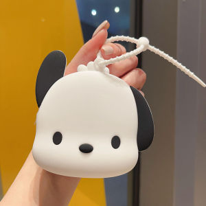 Sanrio Coin Purse My Melody Kuromi Cinnamoroll Silicone Waterproof Mini Bag Keychain Decorative Accessories Christmas Gift