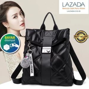CHUBITS PROMO GRATIS gantungan KUNCI lucu!!! TAS RANSEL WANITA KOREA TERBARU(COD) / TAS PUNGGUNG WANITA PEREMPUAN TERLARIS / BACKPACK KOREA STYLE