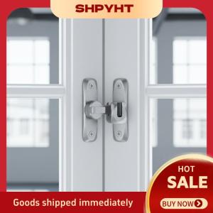 SHPYHT✨ 90 Degree Heavy Duty Stainless Steel Hook Latch Lock Cabinet Window Drawer  Easy Use