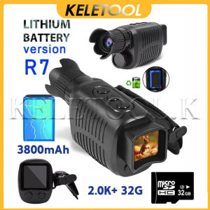 2.5K Night Vision  Teropong inframerah Perangkat  Camera Malam Device IR Infrared Optical Kamera  Monocular 10X Digital Zoom Photo 500~1000M Full Dark Viewing Distance Penglihatan Malam Luar Ruangan Telescope Night Vision Hunting Monokuler Infrared