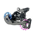 HASSNS Mountain bike road bike 11T 13T aluminum Jockey Wheel Rear Derailleur Pulley metal bearing guide pulley bearing for 7/8/9/10/11S. 