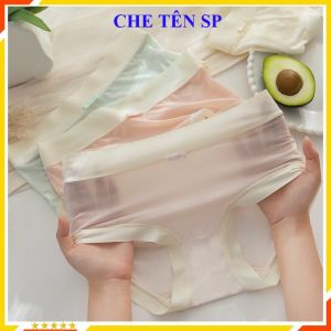 Quần Lót Nữ Tàng Hình Freeship Quần Chip Nữ Lụa Băng Nhẹ Mát