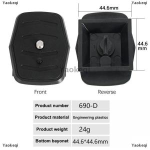 [COD] Yaokeqi Release Plate Camera Tripod Ball Head Quick Release Plate Replacement SLR Camera PTZ Quick Release Plate Photography Accessories Applicable To Yunteng 668 888