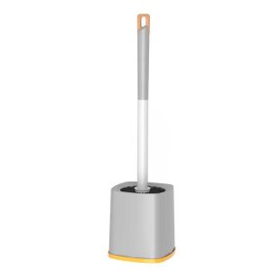 Toilet Brush with Built-In Tweezers and Draining Base BR1328