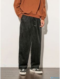 Celana koduroy pria dewasa oversize baggy / celana panjang cowok keren distro 2023 viral Corduroy pria