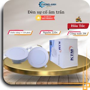 Đèn sự cố thoát hiểm âm trần đèn sự có thoát hiểm phòng cháy chữa cháy đèn tích điện Downlight hàng chất lượng cao đèn tự động sáng khi sự cố mất điện xảy ra giá rẻ Loại 1