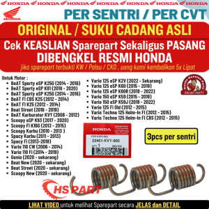 Per Sentri Kampas Ganda Vario 110 125 150 Beat Fi New Led POP Street Genio Scoopy Original Honda AHM