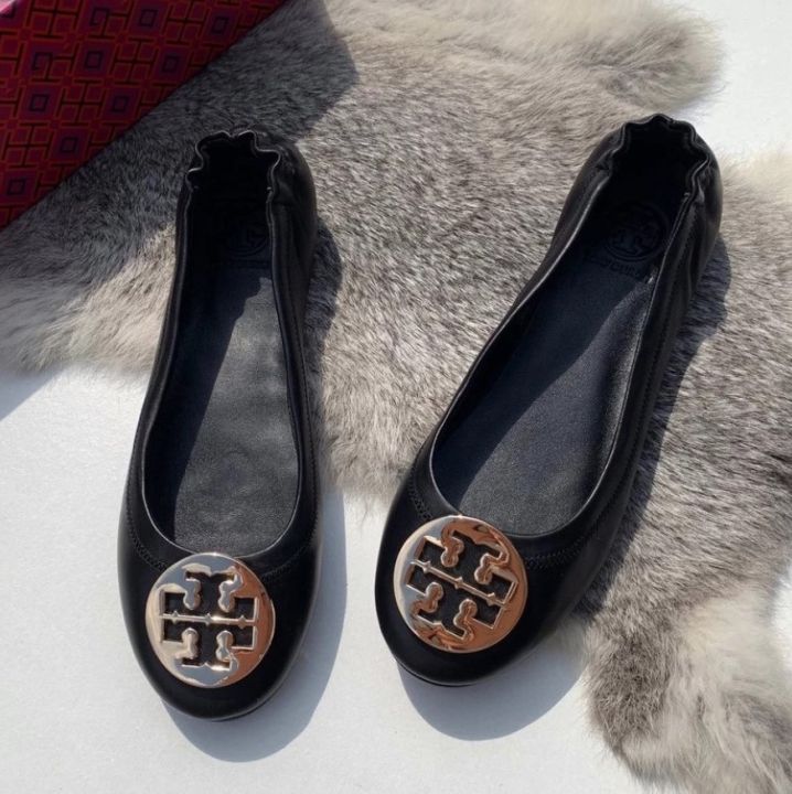 Ballet Shoes Tory Burch Minnie Ballet Flats Sale Sepatu TORY BURCH