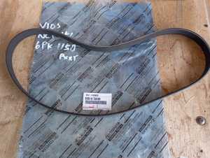 TOYOTA FAN BELT VIOS NCP151 YARIS NSP151 VELOZ W150 (90916-T2039 6PK 1150)