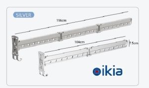 OIKIA - Heavy Duty Flexi-Rack / Flexi Laundry Rack