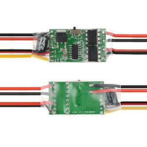 Diymore kép hai chiều ESC bàn chải ESC thiết bị điều khiển tốc độ mẫu RC thuyền Tank Crawler xe 2S 3S Li-ion pin 5A