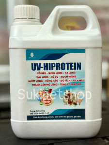 UV-HIPROTEIN - CAN 1 LÍT - THỰC PHẨM VỖ BÉO TĂNG CƯỜNG SỨC KHỎE HỖ TRỢ TĂNG TRƯỞNG CHO VẬT NUÔI GIA SÚC VÀ GIA CẦM