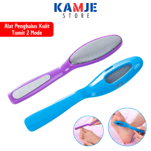 KAMJE Alat Penghalus Tumit Telapak Kaki 2 Step Calluses Remover Pedicure Tools Pengangkat Kulit Mati