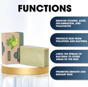 Bersihkan Kulit Anda dengan Sabun Bitter Melon 100Herb untuk Masalah Jerawat Badan / Clear Your Skin with 100Herb Bitter Melon Soap for Body Acne