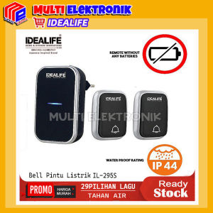 Bel Pintu Listrik / AC Wireless Doobell Idealife IL-295S