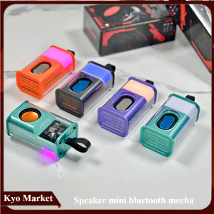 Speaker Mini Mecha Bluetooth Transparan 5W speaker portabel wireless super bass Import terbaru murah
