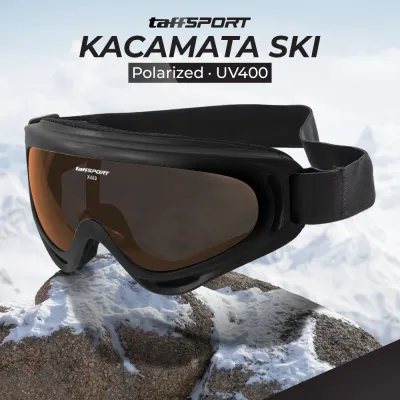 TaffSPORT Kacamata Helm Motor Goggles Ski Polarized UV400 Windproof - X400 - Multi-Color
