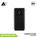 RCF COMPACT M 08 ลำโพงติดตั้งพาสซีฟ 2 ทาง 8 นิ้ว ตู้ไม้อัด 800W Peak 8 Ohm ความดัง 124dB AT Prosound. 