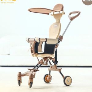 [Freeship] Xe Đẩy Du Lịch Gấp Gọn Xe Đẩy Đảo Chiều Cho Em Bé Đi Du Lịch Siêu Gọn Nhẹ Niko NK01 ( TẶNG ĐỆM LÓT) BH 6TH