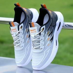 2025 Korean Sports Running Shoes Mens Casual Shoes For Men Students Mesh Sneakers Shoes For Men Size 39-44