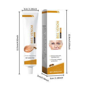 【SUPER LOW PRICE】Ouhoe Botox Bee Venom Wrinkle Cream – Wrinkle Removal Moisturizing Brightening Anti-Aging Reduce Fine Lines – Face Care (20g)