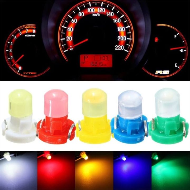 THTRHWTH 10pcs 10PCS 12V LED Bulbs Dashboard Light COB Light Warning ...