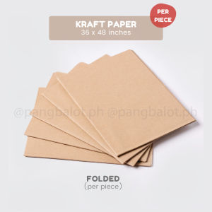 Per piece (folded) - High Quality Kraft Paper (36x48 inches)
