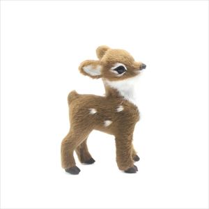 BEIBEI Arrangement Props Kids Gift Artificial Deer Animal Model Model Figurine Garden Miniatures Simulation Deer Christmas Deer Animal Sika Deer Deer Ornaments