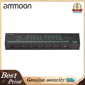 ammoon M-VAVE PEDAL POWER Guitar Pedal Power Guitar Effector Power Supply 8 Isolated DC Output