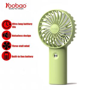 Yoobao F3 Portable Handy Mini  Fan 3000mAh with Hanging Rope