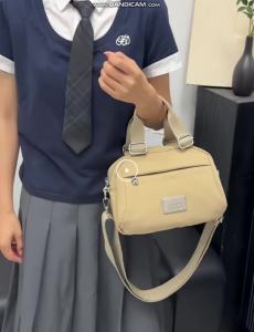 ALO Women Handbag Nylon Crossbody Bag Multicolor Casual Portable Shoulder Bag Lightweight Multi Pockets Daily Travel Hand Sling Bag