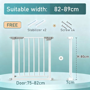 Baby Safety Gate Door Gate Guard Gate For Kids Pet Dog Cat Fence Baby Safety Stairs Gate Adjustable Gate