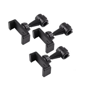 3Pcs Smartphone Clamp Mount for Microphone Stand Cellphone Holder Mic Stand Mobile Phone Holder Mount 360 Degree Rotate