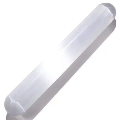 Selenite Wands for Massage/ Healing/ Calming & Cleansing & Reiki Chakra Healing 9.7cm Selenite Charging Wands