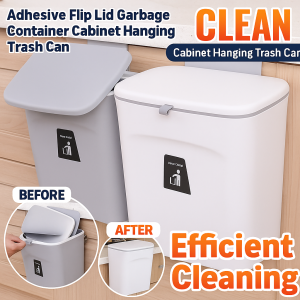 Garbage Bag Cleanable Storage Bucket Storable Adhesive No Dirty Hands Adjustable Odorless Standable