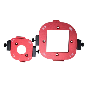 2 miếng Router góc Jig bán kính Mẫu 10-50r cho các dự án chế biến gỗ chính xác đồ nội thất làm mẫu