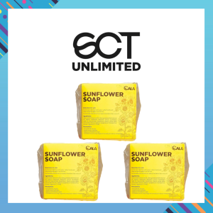 SCT Unlimited Sunflower Soap with Niacinamide 70g 3 Bars