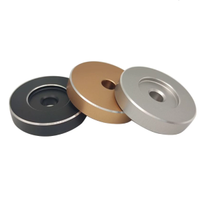 อะแดปเตอร์45 RPM-อลูมิเนียมสำหรับอะแดปเตอร์โดม45บันทึกนิ้วไวนิล7ตัวสำหรับสแครชทั้งหมด