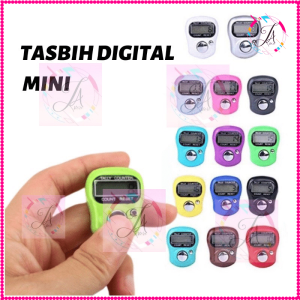 JA  TASBIH DIGITAL MINI / ALAT HITUNG MANUAL DIGITAL / TALLY COUNTER