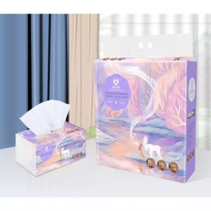 Facial Tissue Luxurious Embossed Design on all sides Shuta 520s S-608-XL Tissue ( AZAZ )