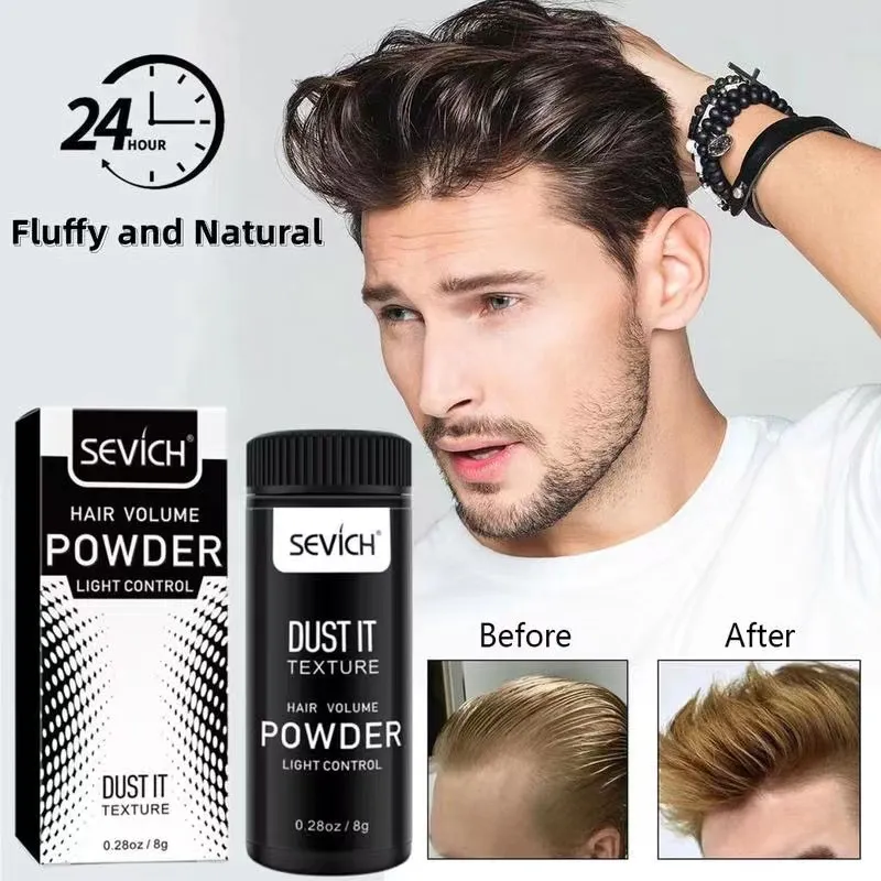 Pion P1 Hair Styling Powder Wax - 20g For Instant Volume, Light Control & Natural Matte Finish, No Residue