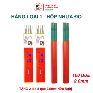 Que Hàn Xanh Sắt Mỏng 2 ly Hữu Nghị Que Nhiệt Độ Thấp Tối Ưu Cho Máy Hàn Mini Dễ Bong Xỉ Mối Mịn Chắc