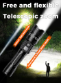Super Bright Rechargeable LED Flashlight Waterproof Zoom Portable Strong Light for Outdoor&Home Use. 