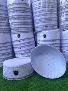 PECI SONGKOK KOPIAH ASSAGOFAH HITAMPUTIH ABU- ABU - KOPYAH TEROMPAH - KOPYAH TERMURAH - JURAGAN 47