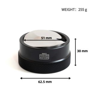 Neouza cà phê trọng lực thích ứng nhà phân phối cho Espresso portafilter 51mm53mm58mm tự động san lấp mặt bằng Nhà phân phối leveler với hình chữ S cơ sở