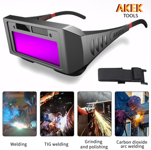 Solar Auto Darkening Welding Goggles Safety Protective Welding Glasses Mask HelmetEyes Goggles Mask Anti-Flog Anti-glare Goggles