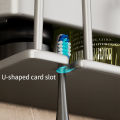 Aluminium Toothbrush Holder Wall Toothpaste Holder Toothbrush Organizer Brush Teeth Holder Bathroom Accessories 牙刷架浴室收纳架. 