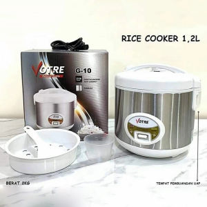 Rice Cooker Votre G-10 Kapasitas 1.2 Liter Magic Com Penanak Nasi Advance Series