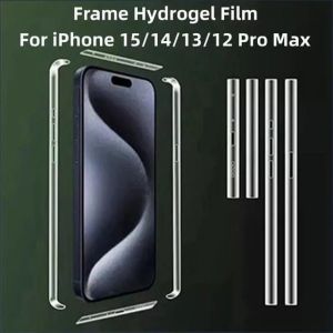 1 SET ANTI GORES BEZEL Samping IPHONE 17 Pro Max 17 16 PROMAX 16PLUS 16PRO 16 15 PRO 15 14 PLUS 14 13 PRO 13 12 PRO 12 ANTIGORES SAMPING FULCOVER  / HYDROGEL